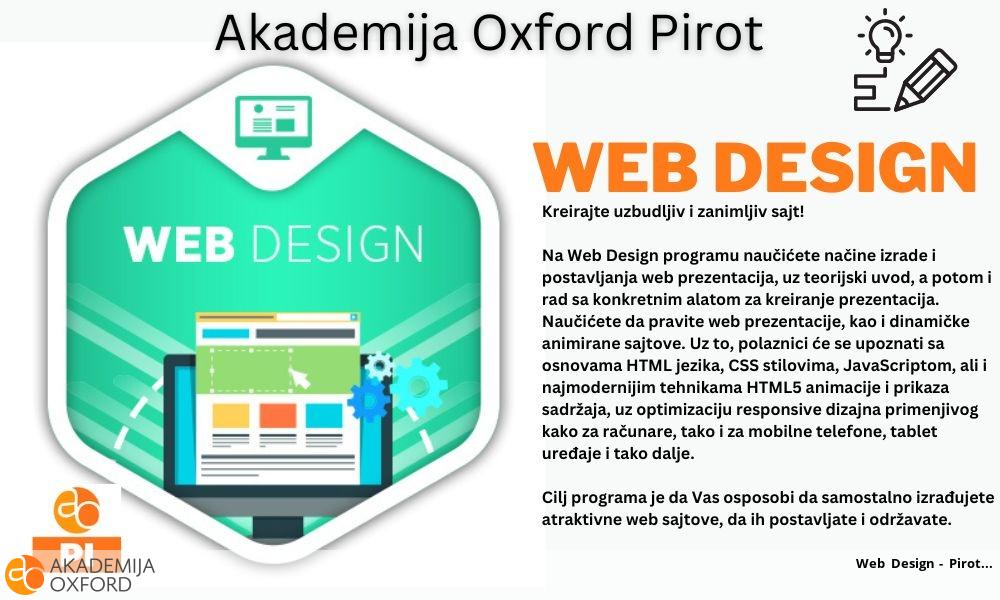 Web Design - Pirot Web Design - Pirot