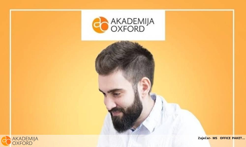 Zaječar- MS OFFICE PAKET