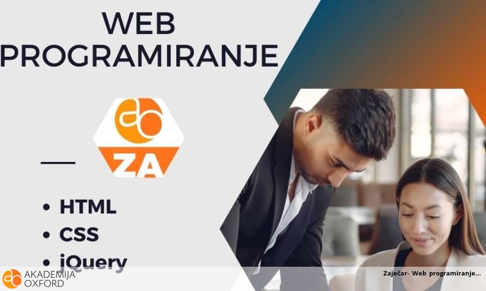 Zaječar- Web programiranje Zaječar- Web programiranje